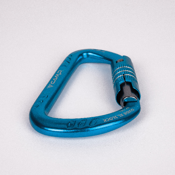 CAMP GUIDE XL 3Lock carabiner - blue