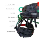 DMM KINISI AIR arborist harness DMM KINISI AIR arborist harness