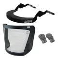 HELLBERG SAFE STEEL MESH face shield set + adapters
