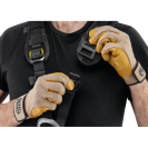 Chest harness with PETZL TOP CROLL rope clamp 2025