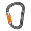 HMS carabiner PETZL WILLIAM TRIACT-LOCK black