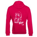 SIP PROTECTION RHINO HOODIE rózsaszín kapucnis pulóver