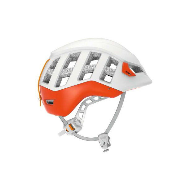PETZL METEOR climbing helmet - white-orange