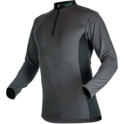 Thermal T-shirt PFANNER ZIPP-NECK SHIRT - grey