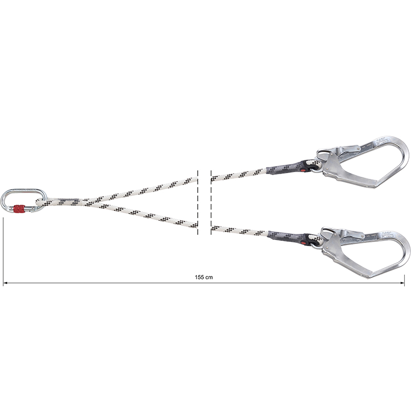 CAMP ROPE LANYARD Double + 981 + 2×2017; 155 cm