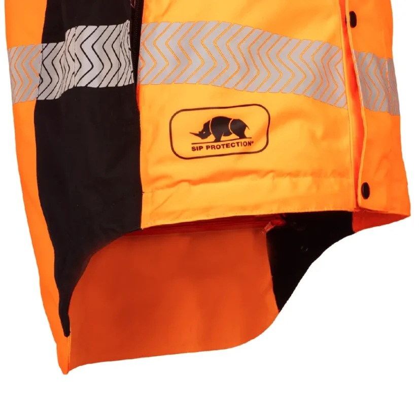 Waterproof work jacket SIP PROTECTION 1SMR KEIU HiVis REFLECTIVE