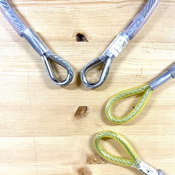 Kantár AT HEIGHT WIRE ANCHOR SLING THIMBLE EYE