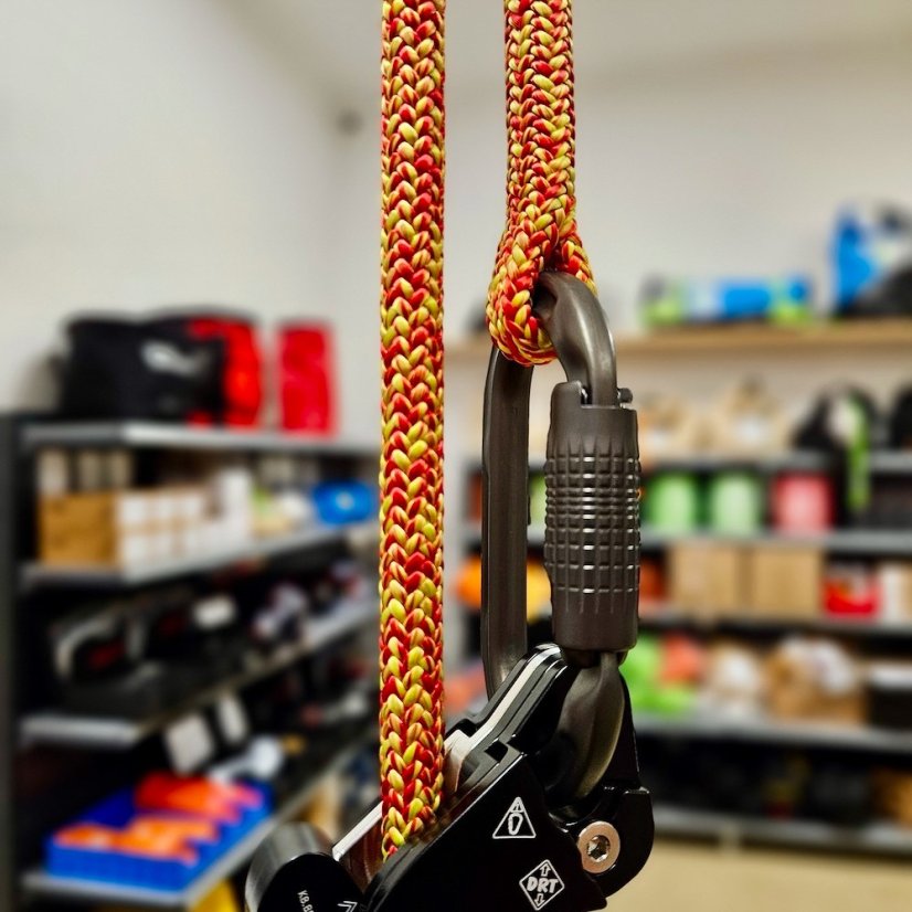 COUSIN TRESTEC LIGNUM 12.5 mm arborist rope 1x spliced eye - red-yellow