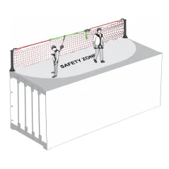 Horizontálny istiaci systém KRATOS SAFETY POST LINE