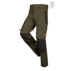 Protipořezové kalhoty SIP PROTECTION ARBORIST 1SNA olivová