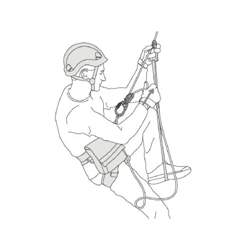 PETZL EXO® EASHOOK OPEN personal evacuation system