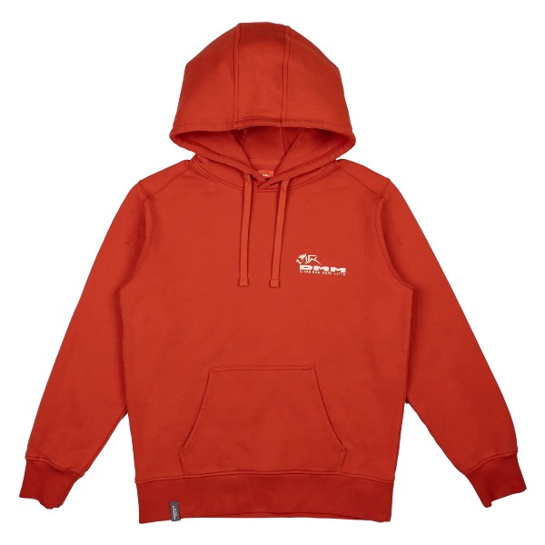 DMM CLIMB NOW WORK LATER hoodie - red