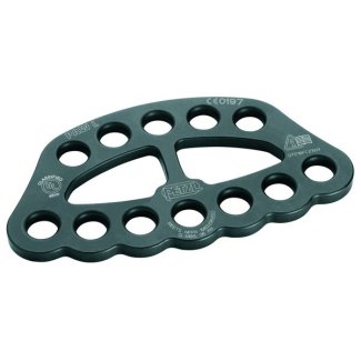 Anchor plate PETZL PAW - L - black