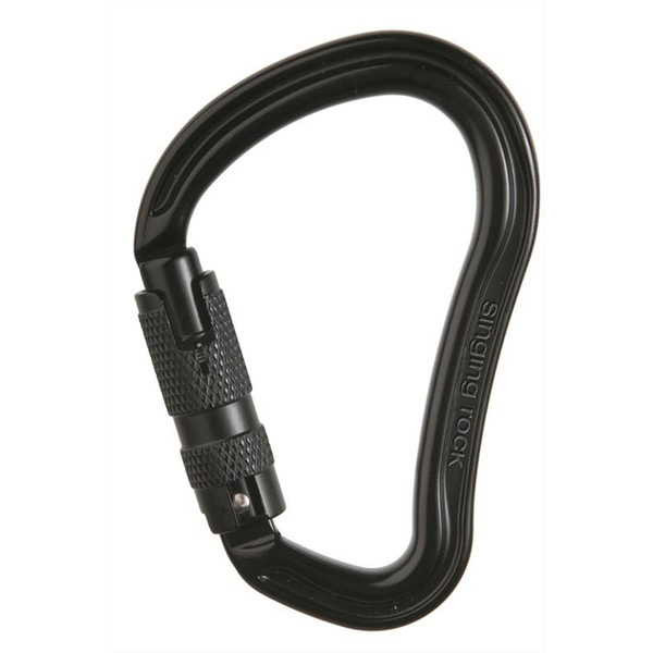 SINGING ROCK HECTOR Triple-Lock carabiner - black