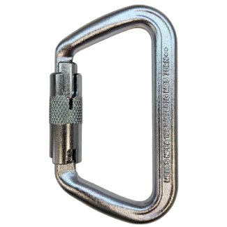 ISC IRON WIZARD Supersafe steel carabiner