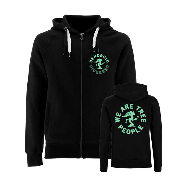 Sweatshirt DENDROID WE ARE TREE PEOPLE black