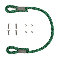 Replacement bridge DMM KINISI ROPE BRIDGE 2x eye dark green