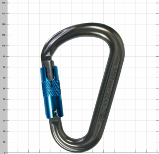 HMS Carabiner ISC KH204 SUPERSAFE 27 kN