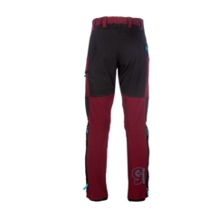 Lezecké nohavice SIP PROTECTION 1SS5 GECKO - burgundy
