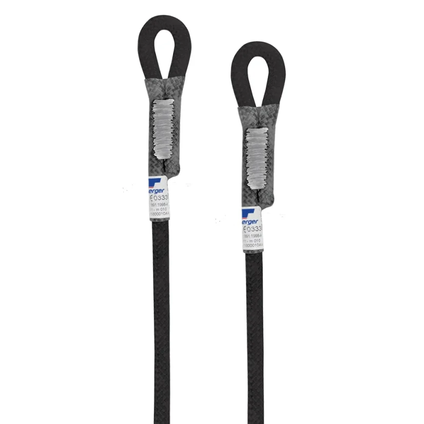 TEUFELBERGER PATRON PLUS 11 mm 2x šité oko - černá