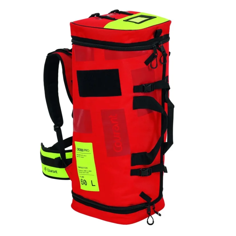 COURANT CROSS PRO 60 l - červená/žlutá