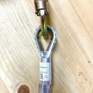 Kantár AT HEIGHT WIRE ANCHOR SLING THIMBLE EYE