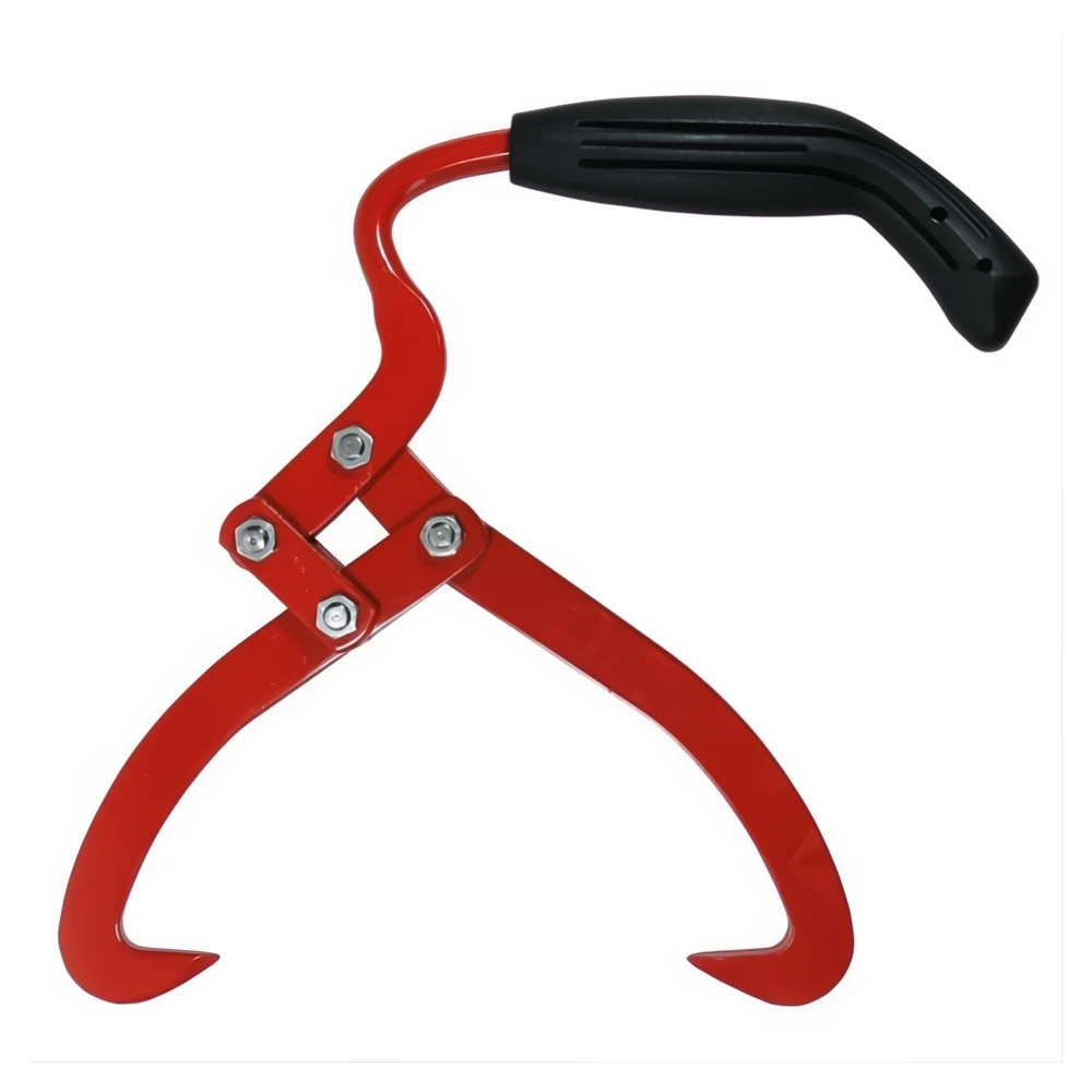 Log tongs, hooks, hookeroons