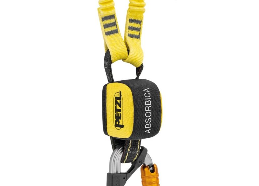 Energiaelnyelő PETZL ABSORBICA-Y TIE BACK 150 cm + MGO + Bm´D