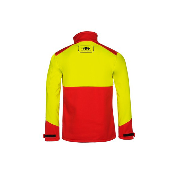 Softshell jacket SIP PROTECTION TIBET 561A HiVis red-yellow