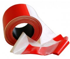 Výstražná páska červená-bílá - 500m
