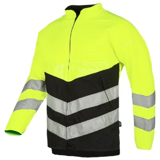Protipořezová bunda SIP PROTECTION 1RI1 PORTET FLASH Hi-Vis žlutá/černá
