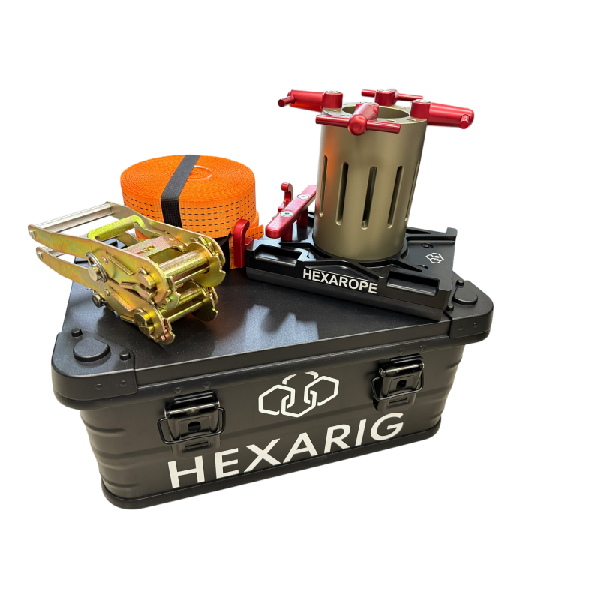 HEXAROPE HEXARIG launching device