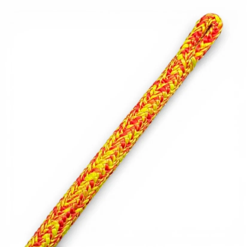 COUSIN TRESTEC LIGNUM 12.5 mm arborist rope 1x spliced eye - red-yellow