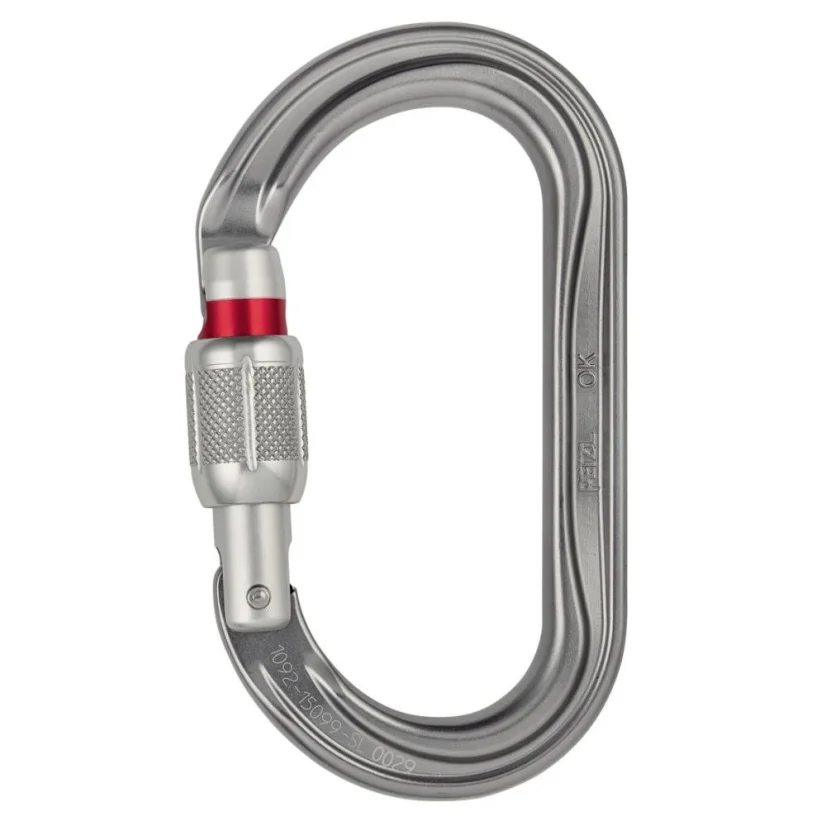 PETZL OK Screw-Lock grey