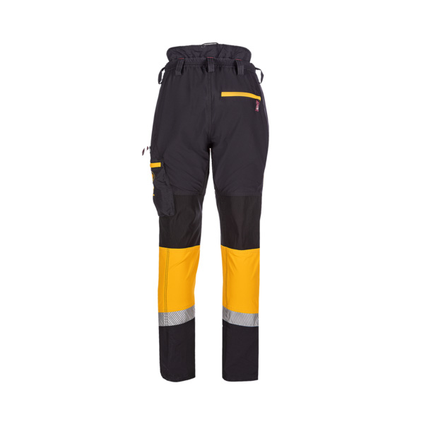 Protipořezové kalhoty SIP PROTECTION 1SBD CANOPY AIR-GO žlutá