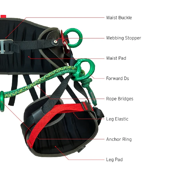 DMM KINISI AIR arborist harness