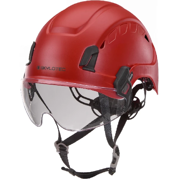 SKYLOTEC x CLIMBING TECHNOLOGY ARIES AIR red + VISOR ARIES