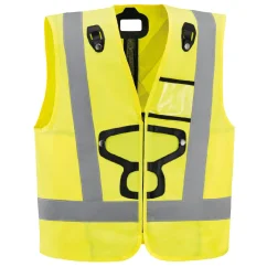 HI-VIZ vest for PETZL NEWTON harnesses - yellow