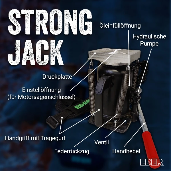 EDER STRONG JACK 30 T tree jack