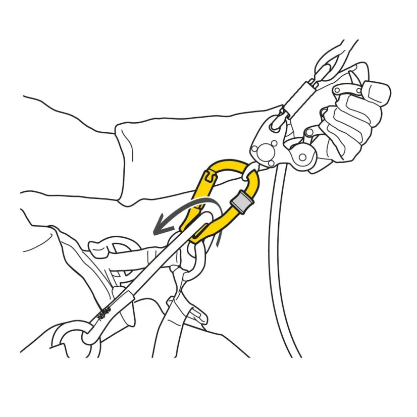 PETZL ROLLCLIP Z Triact-Lock