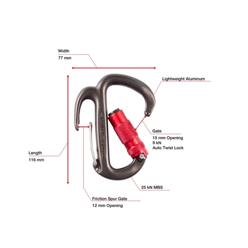 PETZL FREINO Twist-Lock