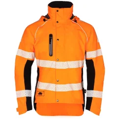 Nepremokavá pracovná bunda SIP PROTECTION 1SMR KEIU HiVis REFLECTIVE