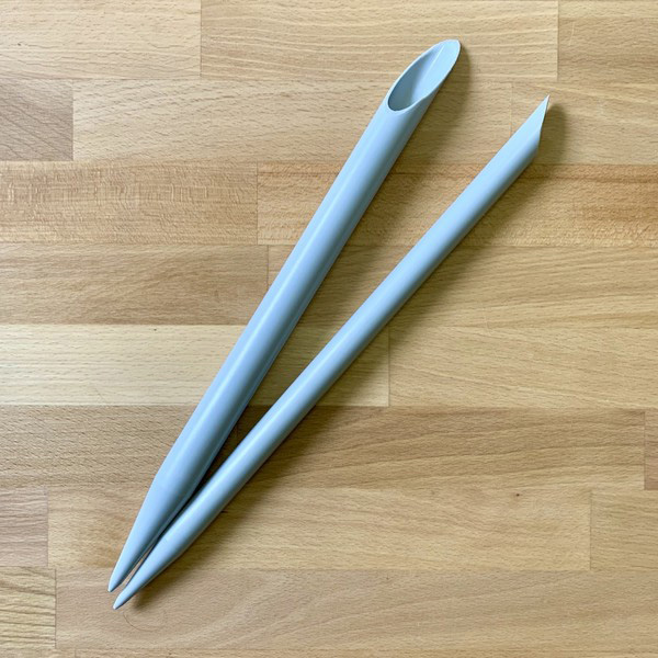 Set of knitting needles GRAY FID 15mm and 20mm