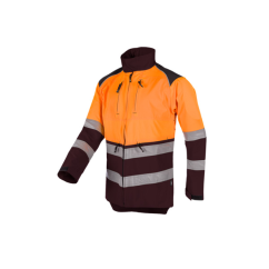 Reflexní pracovní bunda SIP PROTECTION 1SKK FOREST PRO FLASH - Hi-Vis oranžová