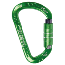 CAMP GUIDE XL 2Lock carabiner - green CAMP GUIDE XL 2Lock carabiner - green