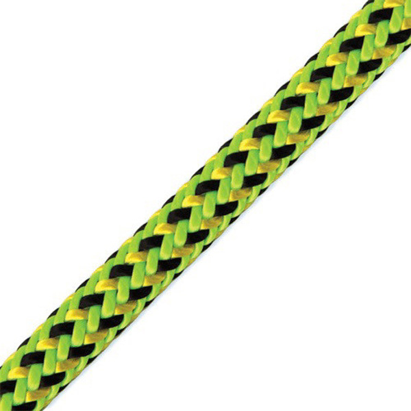 Arborist rope TEUFELBERGER FLY 11.1 mm 1x eye - GREEN