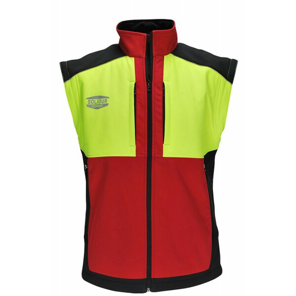 Softshell jacket SOLIDUR WODA - red