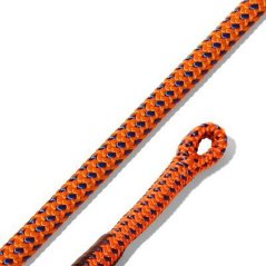 Arboristické lano TEUFELBERGER TACHYON 11,5 mm 1x oko spLIFE - oranžová/modrá