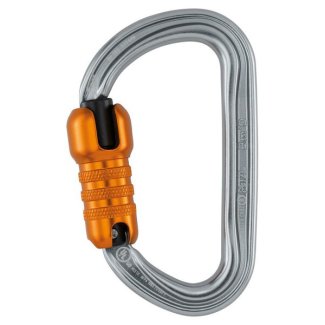 PETZL BmD Triact-Lock silver carabiner