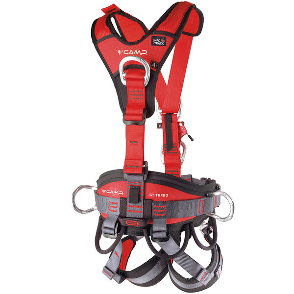 Work harness with chest blocker CAMP GT TURBO